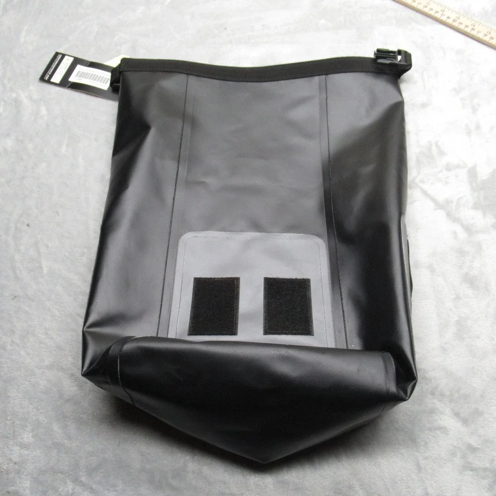 Tusk Dry Duffle Bag XS Black/Gray Waterproof Motorcycle Gear Pack 10L NWD